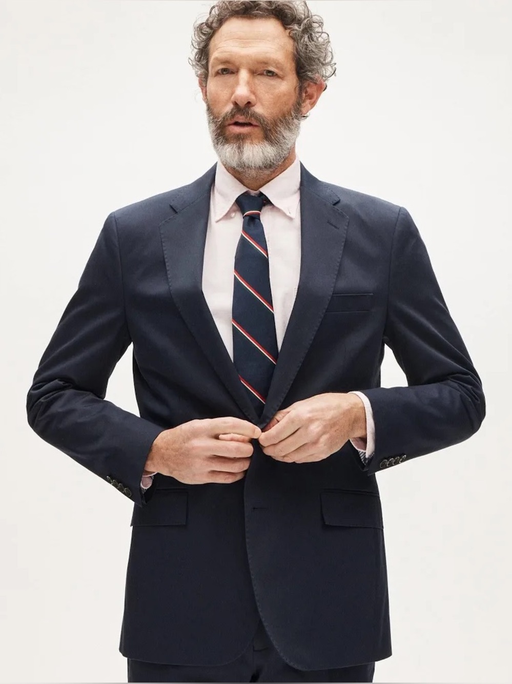 J. Crew Ludlow Slim-fit Jacket stretch 4-season wool herringbone DBM AA363 42R